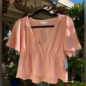 Pink O'Neill Weslin Top Women's Peony size XS